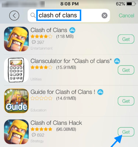 clash of clans private server ip list